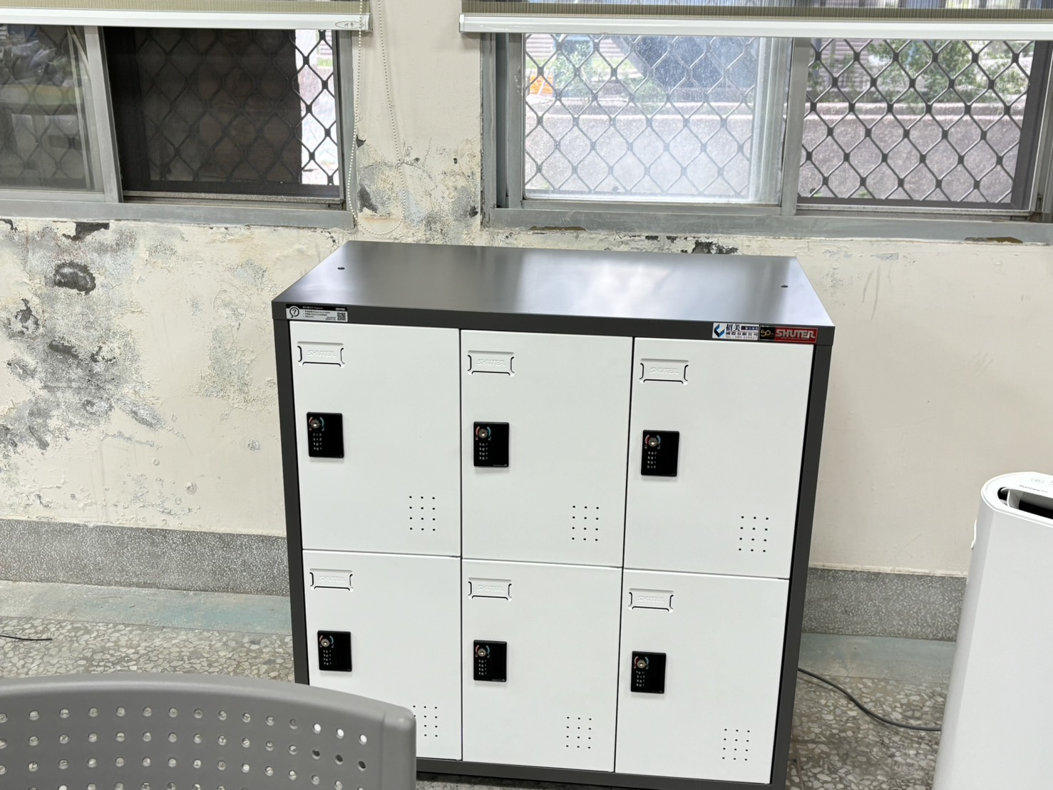 圖片:密碼鎖置物櫃