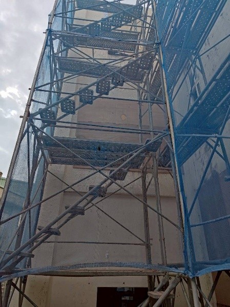 圖片:施工中-樓梯間氣密窗